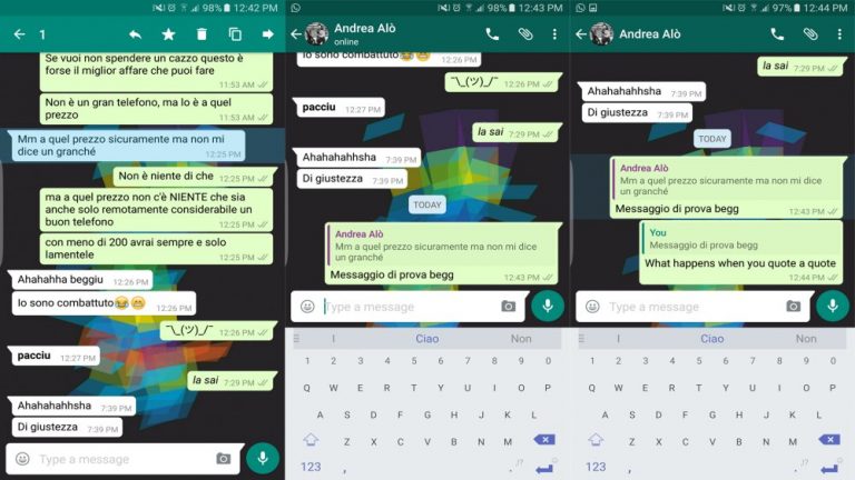 اكتشف ميزة الاقتباس الجديدة على تطبيق واتساب whatsapp (3)