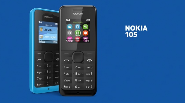 Nokia 105: هاتف جديد من نوكيا ب 20 دولار فقط