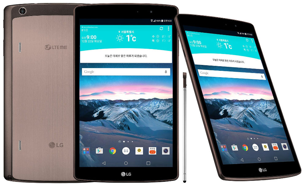 اطلاق الجهاز اللوحي LG G Pad 2 8.3 LTE من شركة ال جي