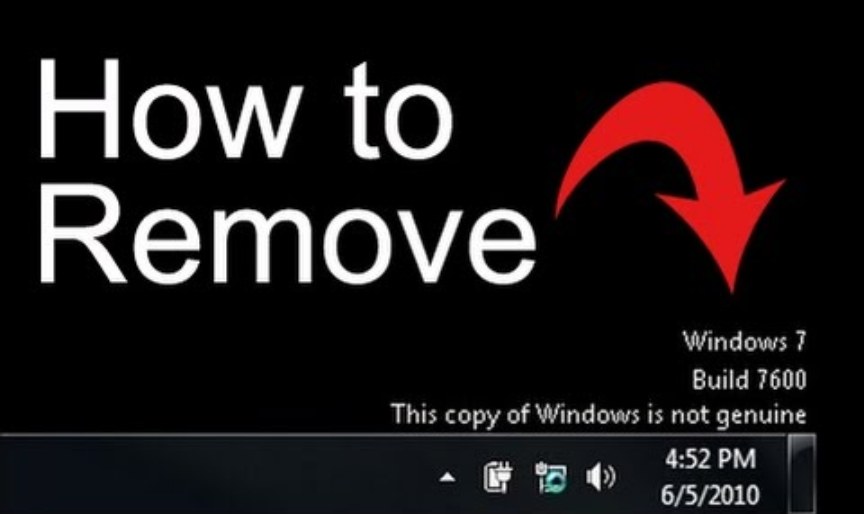 طريقة حذف العلامة المائية This copy of windows is not genuine