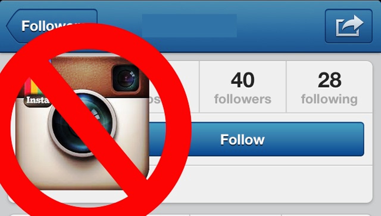كيفية حضر شخص على إنستغرام Instagram