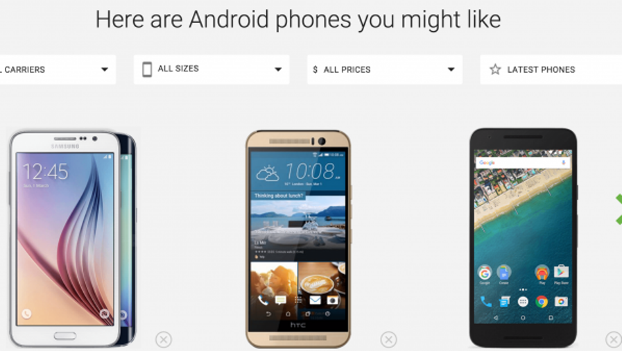جوجل Google تساعدك لاختيار الهاتف الذي يناسبك