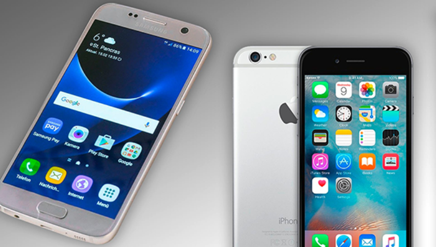 هكذا تتفوق مبيعات جالكسي اس 7 على ايفون 6 إس iPhone 6S VS Galaxy S7